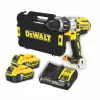 Masina de insurubat, cu percutie, DeWalt DCD996P2-QW, tensiune 18 V, cu doi acumulatori de 5 Ah