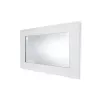 Oglinda cu rama MDF, dimensiuni 1000 x 700 mm, culoare alba