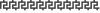 Ornament Grecia tip brau debitat laser, dimensiune 1000 x 100 mm, model 1M M001.003