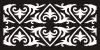 Panou decorativ din tabla otel debitat laser M037.003 grosime 3 mm dimensiune 1000x2000 mm