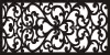 Panou decorativ din tabla otel debitat laser M106.003 grosime 3 mm dimensiune 1000x2000 mm