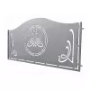 Panou decorativ din tabla otel debitat laser si teava TRS sudata, model M163 ARCO LXX, grosime 3 mm dimensiune 1000x2000 mm