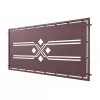 Panou decorativ din tabla otel debitat laser si teava TRS sudata, model M128 LXX, grosime 3 mm dimensiune 1000x2000 mm