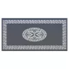 Panou decorativ din tabla otel grosime 3 mm debitat laser 1000x2000 mm pentru garduri RUF 01