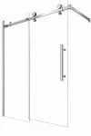 Panou din sticla glisanta pentru cada, 2S018, sticla securizata, clara de 6 mm grosime, dimensiuni 120 x140 cm