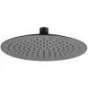 Para pentru dus, Leila black NLE 7DAD, culoare neagra, diametru 240 mm