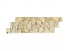 Piatra decorativa Skapifran Kamelia, 7x30 cm, culoare bej deschis