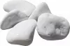 Pietre de marmura Thasos, dimensiuni 1-3 cm, culoare alba, ambalare sac 20 kg