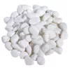 Pietre marmura alba rotunjita Thasos granulatie 1-2 cm, sac 20 kg
