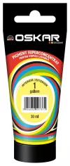 Pigment Oskar pentru vopsea lavabila 1 galben 30 ml