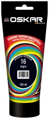 Pigment Oskar pentru vopsea lavabila 16 negru 180 ml