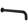 Pipa pentru dus, incastrata, Rondo NWX 7570, dinemsiune 337 mm, culoare neagra