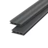 Podele pentru terase, culoare gri riflate, WPC, dimensiuni 28 x 127 x 3150 mm