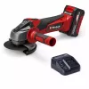 Polizor unghiular fara fir Einhell TC-AG 18/115 Li, 18V, cu acumulator 4.0Ah si incarcator