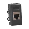 Priza modulara LAN CAT5E-FTP gri inchis 2005A Stil