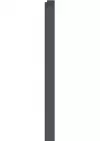 Profil de finisare dreapta pentru panou LINERIO L-LINE ANTRACIT, 2650 x 32 mm