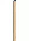 Profil de finisare dreapta pentru panou LINERIO M-LINE NATUR BLACK STRIPES, 2650 x 35 mm