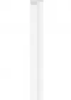 Profil de finisare stanga pentru panou LINERIO L-LINE ALB, 2650 x 61 mm