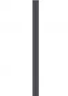Profil de finisare stanga pentru panou LINERIO S-LINE ANTRACIT, 2650 x 28 mm