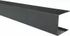 Profil U pentru gard tip jaluzea, grosime tabla 0,50 mm, RAL 7016MS, gri antracit mat structurat, lungime 2 m