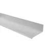 Racord perete Rufster Eco 0,45 mm grosime 9006 gri-aluminu