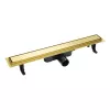 Rigola pentru dus inox, culoare auriu, Laveo Basso 50 cm COB G50D
