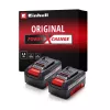 Set 2 acumulatori Einhell, Li-Ion 18V 4Ah PXC