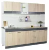 Set bucatarie PAL Sarona 01, 220 cm, sonoma/antracit