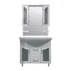 Set mobilier baie Carla 80 alb 3 piese
