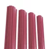 Sipca pentru gard Rufster grosime 0.50 mm finisaj visiniu mat structurat RAL 3005 inaltime variabila