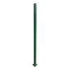 Stalp, dimensiuni 60x40x2 mm, cu talp, inaltime 1.5 m, culoare verde
