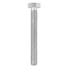 Surub cu cap hexagonal, din otel, zincat, dimensiune 6X120 mm