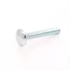 Surub cu filet metric, cu cap bombat torbant, zincat, dimensiune 8X80 mm