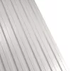 Tabla cutata Rufster R12F Eco 0,45 mm grosime 9006 gri-aluminu 1 m