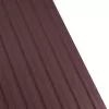 Tabla cutata Rufster R12F Premium 0,5 mm grosime 8017 MS maro mat structurat 1 m