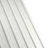 Tabla cutata Rufster R18A Premium 0,5 mm grosime 9002 alb 1 m
