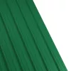 Tabla cutata Rufster R18F Eco 0,45 mm grosime 6005 MS verde mat structurat 1 m