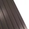Tabla cutata Rufster R18F Extra 0,55 mm grosime 8019 MPR maro-grafit super-poliester 1 m