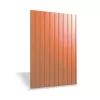 Tabla cutata Rufster R8A Premium 0,50 mm grosime 8004MS maro-cupru mat structurat