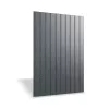 Tabla cutata Rufster R8F Extra 0,55 mm grosime 9005MPR negru super poliester