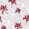Tapet floral, alb, unt, visiniu, cu sclipici, dormitor, Luna II, 1000x53cm