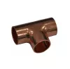 Teu din cupru Heiztech red D22/18/22 filet FF dimensiuni 22-18-22 culoare cupru