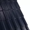 Tigla metalica Rufster Celesta Eco 0,45 mm grosime  9005 MS negru mat structurat 2.13 m
