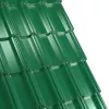 Tigla metalica Rufster Celesta Premium 0,5 mm grosime 6005 verde 2.13 m