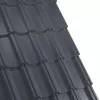 Tigla metalica Rufster Celesta Premium 0,5 mm grosime 7016 MS gri-antracit mat structurat 2.13 m 1.175 m