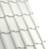 Tigla metalica Rufster Nova Premium 0,5 mm grosime 9002 alb 2.13 m