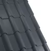 Tigla metalica Rufster Terra Premium 0,5 mm grosime 7016 MS gri-antracit mat structurat 2.22 m