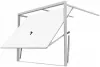 Usa basculanta garaj 2470X2090 mm Alb RAL 9010