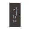Usa interior din MDF 057-D1-70 dimensiune 203 x 76 cm grosime 3.8 cm culoare wenge