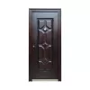 Usa metalica model 036 C18-09, dreapta dimensiune 205 x 86 cm, grosime 5 cm, culoare maro inchis